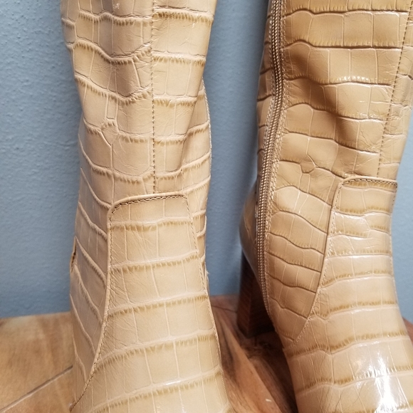 Marc Fisher | Revely Croc Tall Boots - Picture 9 of 15